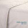 Don Descanso - Funda de Edredón Algodón Blanca 180 Hilos. Apta para Lavar a 30ºC. Fácil de Almacenar (Disponible Varios Tamaños)