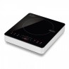 NEWLUX Placa Inducción Portátil Go2000, 10 Potencias, 3 Prog.Preconfigurados, LED, Temp. 60-240ºC, Temporizador 3h, 2000W