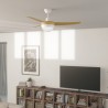 Newlux - Ventilador de Techo con Luz LED y Mando a Distancia Roof W420