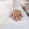 DON DESCANSO Pack 2 Almohadas Viscoelástica de Copos 70cm, Firmeza Media, Ergonómicas, Ideal para Dormir de Lado