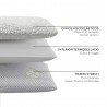 DON DESCANSO Pack 2 Almohadas Viscoelástica de Copos 70cm, Firmeza Media, Ergonómicas, Ideal para Dormir de Lado