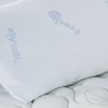 DON DESCANSO Pack 2 Almohadas de Gel con Copos Viscoelástica, 70cm, Firmeza Media, Ergonómicas, Transpirables.