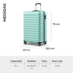 Numada Upfly Maleta de Viaje Grande 28' ABS (75x49x29cm)