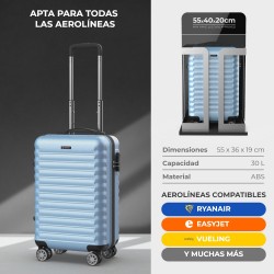 Numada Upfly Maleta de Viaje Cabina 20' ABS XS (55x36x19cm)