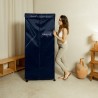 NEWLUX-Secadora de Ropa Eléctrica Portátil Secadry Azul por Ventilación, 1200W, Luz UV, Capacidad 15Kg, Temp. 180min, 4 Niveles