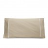 Don Descanso - Funda de Almohada Algodón 100% 180 Hilos. Máximo Frescor, Suave, Transpirable y Ligera. Lavable 30ºC. Beige