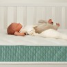 Nalui - Colchón Cuna Baby One Aguamarina | Certificado Oeko-Tex® | Altura ± 12cm | Hecho en España