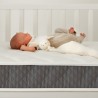 Nalui - Colchón Cuna Baby One Gris | Certificado Oeko-Tex® | Altura ± 12cm | Hecho en España