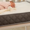 Nalui - Colchón Cuna Baby Dreams Gris | Certificado Oeko-Tex® | Altura ± 11cm | Hecho en España