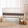 Nalui - Colchón Cuna Baby Dreams Gris | Certificado Oeko-Tex® | Altura ± 11cm | Hecho en España