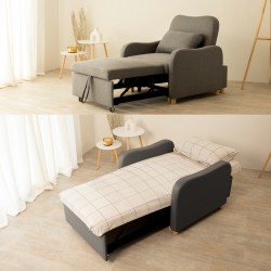 Nalui-Sillón Cama Plaza 3 en 1 Buddy (92x97x90cm)